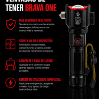 BRAVA ONE – Linterna multifunción de emergencia